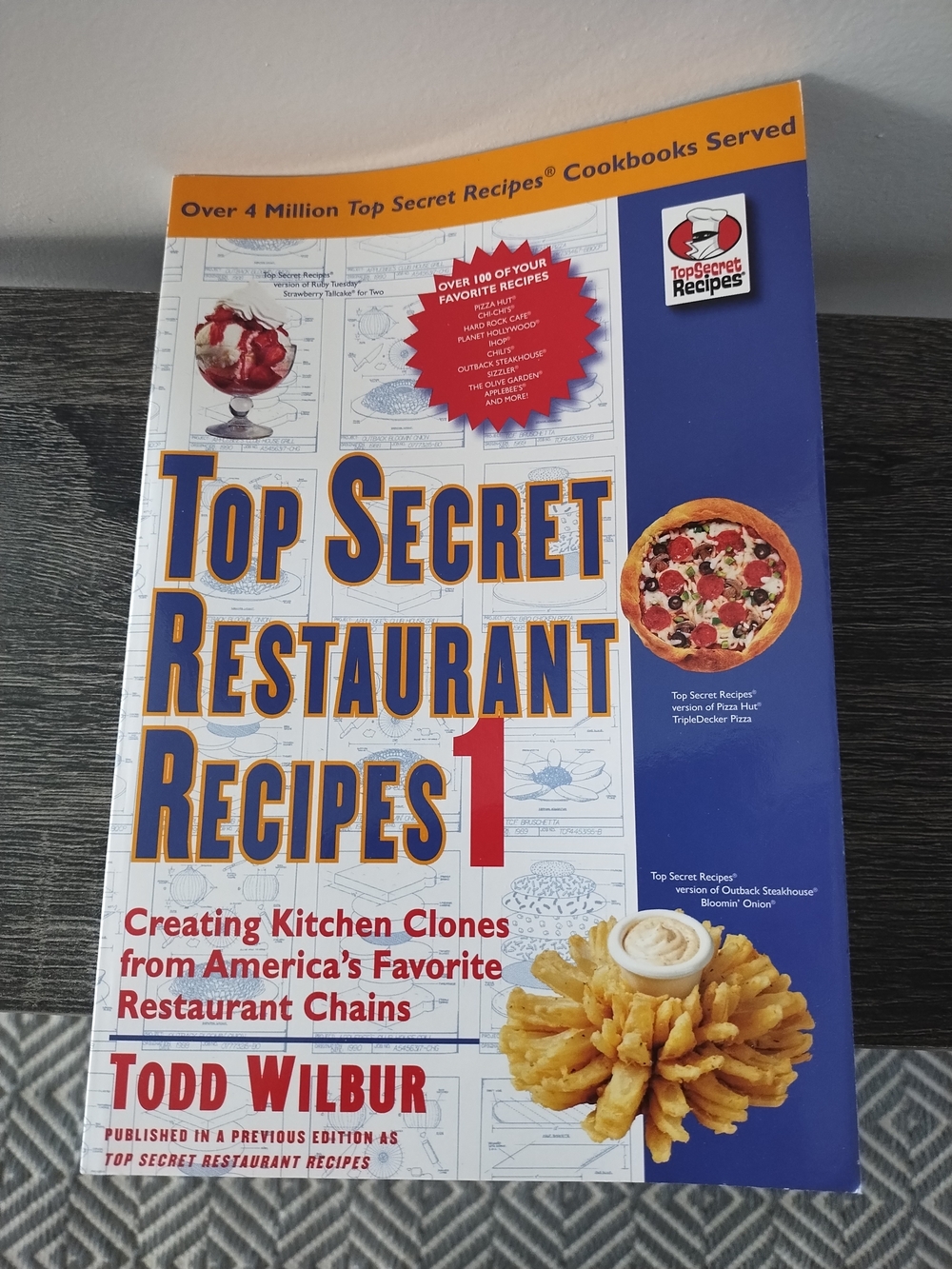 Top Secret Cookbook — Blue, White & Yellow Restaurant Recipes 1